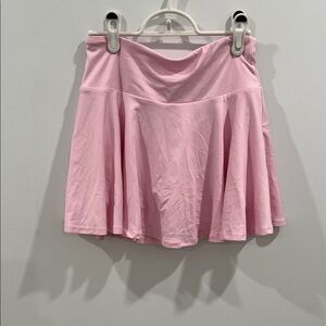 Elegant Pink Skater Skirt